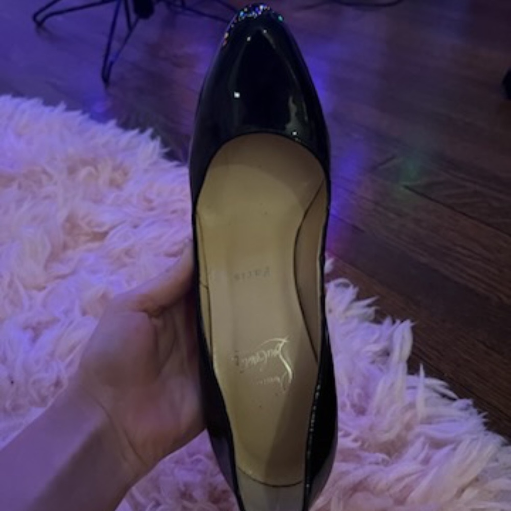 Christian Louboutin Kate black heels